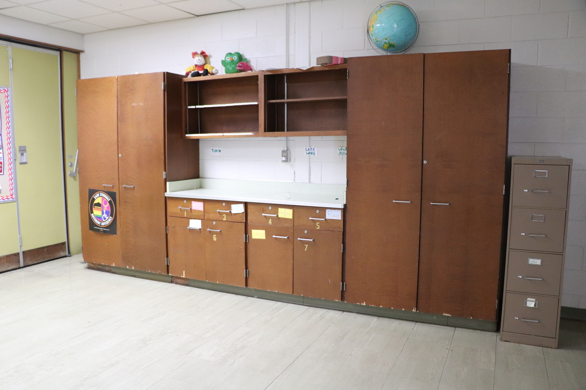 Mason Middle School Storage