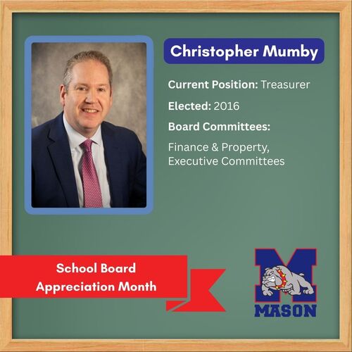Elected: 2016; Board Committees: Finance & Property, Executive Committees